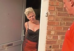 Chunky and lovely blonde milf wants to suck and fuck a young man