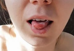 Hot Teen Blowjob with Oral Creampie Cum in Mouth POV FullHD