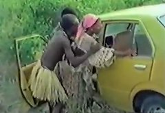 African girl fucked by white cock in forest Porn Videos