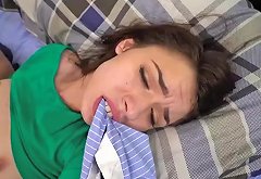 Best hardcore brutal and sloppy rough throat fuck Birthday Anal Surprise