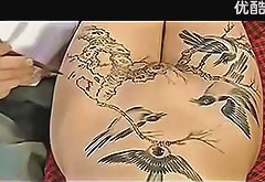chino art body painting in chine Porn Video 451